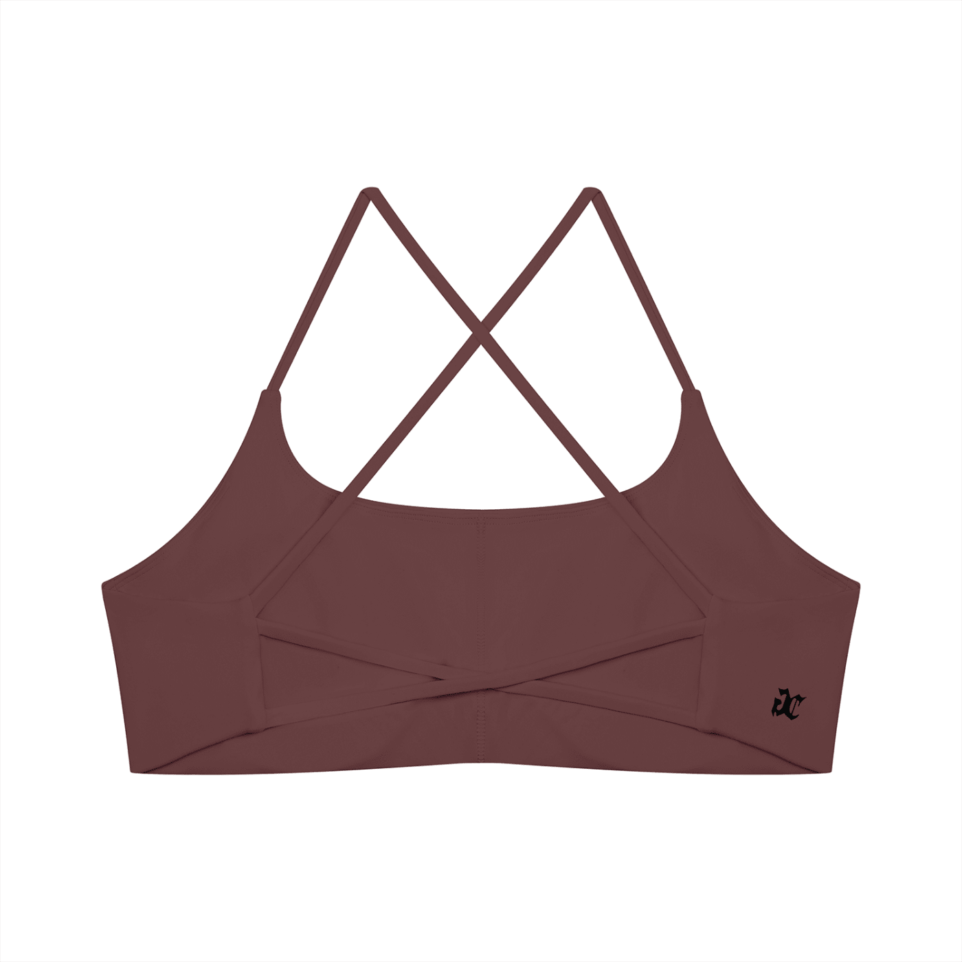 Dead Inside Women's Cross Strap Sports Bra - Goth Cloth Co.gymwear260905PODCI0636016