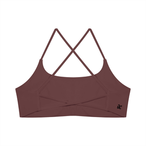 Dead Inside Women's Cross Strap Sports Bra - Goth Cloth Co.gymwear260905PODCI0636016