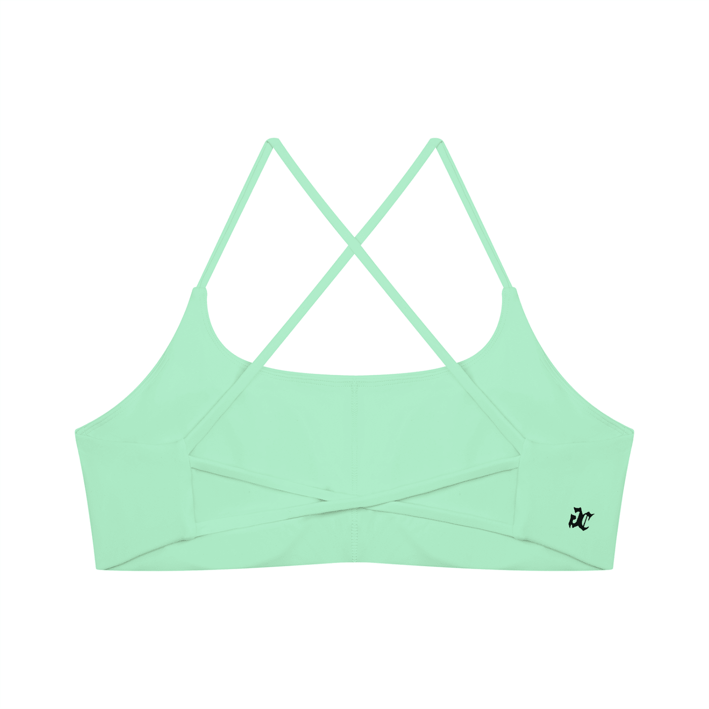 Dead Inside Women's Cross Strap Sports Bra - Goth Cloth Co.gymwear260905PODCI0636016
