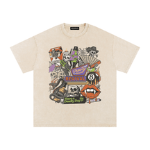 Dead Man’s Revival Acid Wash T-Shirt - Goth Cloth Co.gymwear260813PODPQ0765007