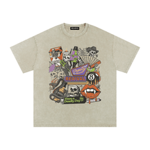 Dead Man’s Revival Acid Wash T-Shirt - Goth Cloth Co.gymwear260813PODPQ0765025