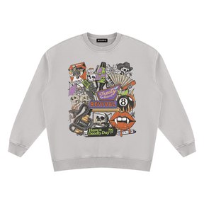 Dead Man's Revival Vintage Wash Fleece Sweatshirt - Goth Cloth Co.260916PODRA0630026