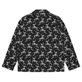 Deadnose Reindeer Silky Pajama Top - Goth Cloth Co.5280633_20952