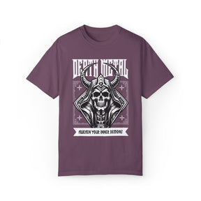 Death Metal Oversized Beefy Tee - Goth Cloth Co.T - Shirt15307887507289693052