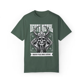 Death Metal Oversized Beefy Tee - Goth Cloth Co.T - Shirt24236830357978081206