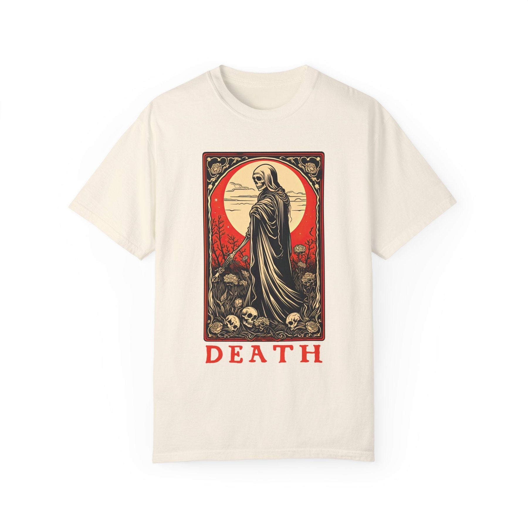 Death Tarot Card Comfy Tee - Goth Cloth Co.T-Shirt11205417299114622723