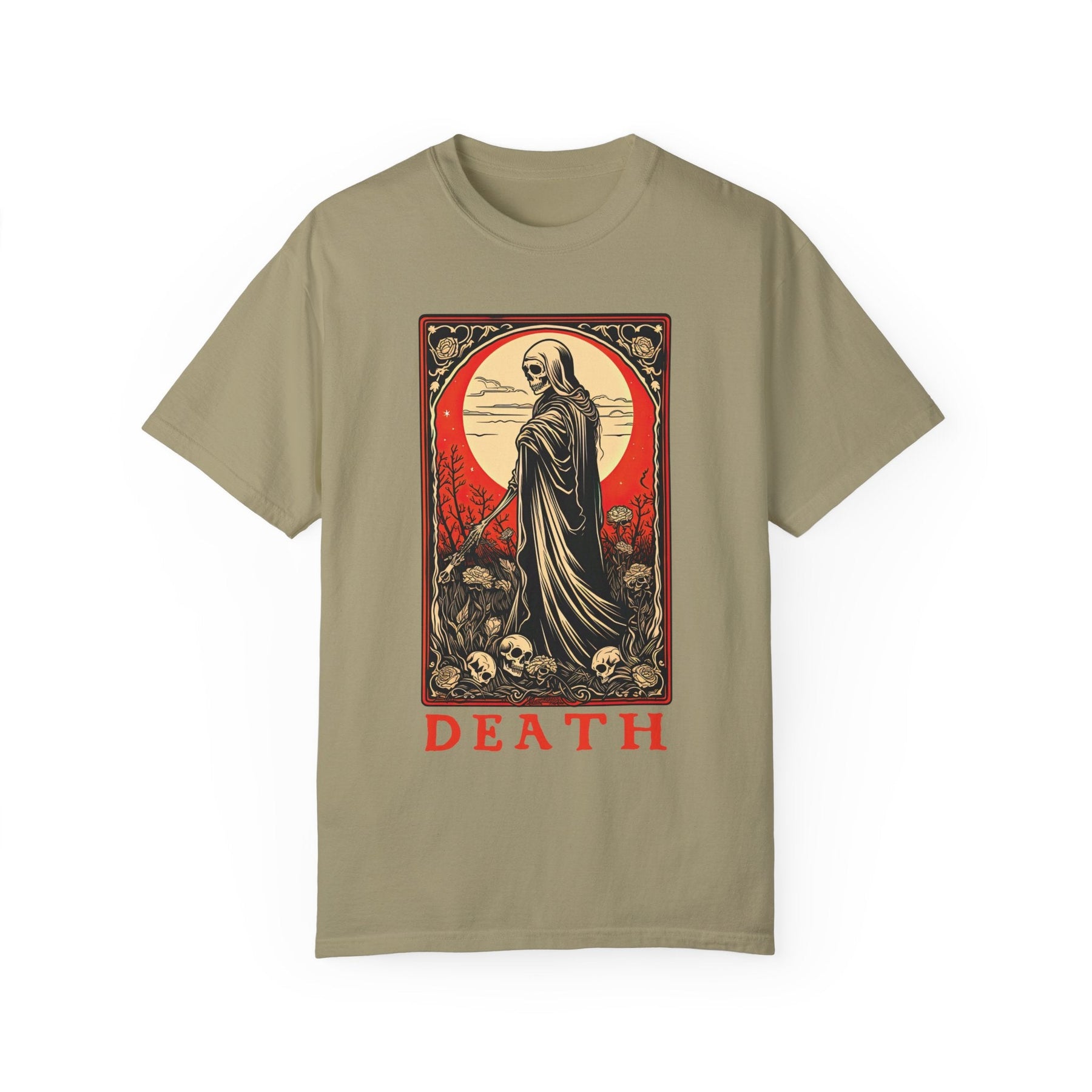 Death Tarot Card Comfy Tee - Goth Cloth Co.T-Shirt16787714297884627377