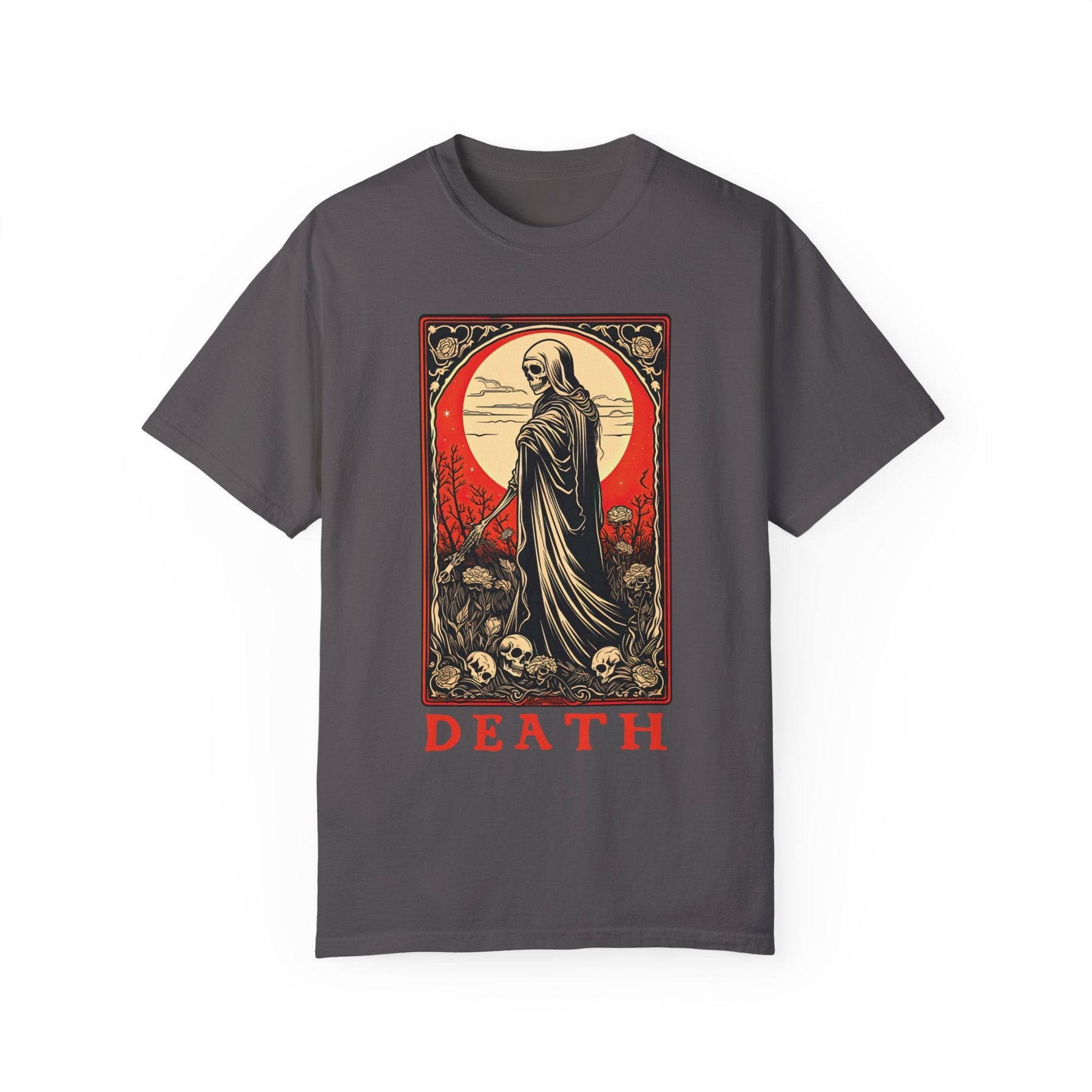 Death Tarot Card Comfy Tee - Goth Cloth Co.T-Shirt20428462758462385598