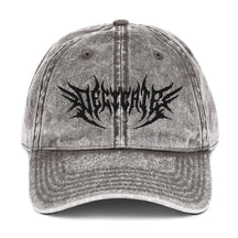 Delicate Metal Font Acid Wash Dad Cap - Goth Cloth Co.5153410_10803