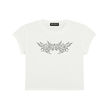 Delicate Metal Font Baby Tee - Goth Cloth Co.gymwear260730PODAA1096001