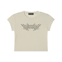 Delicate Metal Font Baby Tee - Goth Cloth Co.gymwear260730PODAA1096006