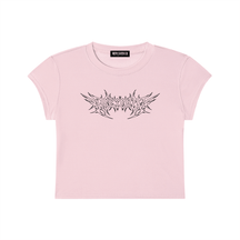 Delicate Metal Font Baby Tee - Goth Cloth Co.gymwear260730PODAA1096011