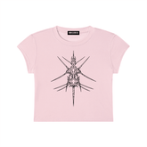 Divine Ruin Baby Tee - Goth Cloth Co.gymwear260730PODAA1046011