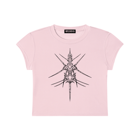 Divine Ruin Baby Tee - Goth Cloth Co.gymwear260730PODAA1046011