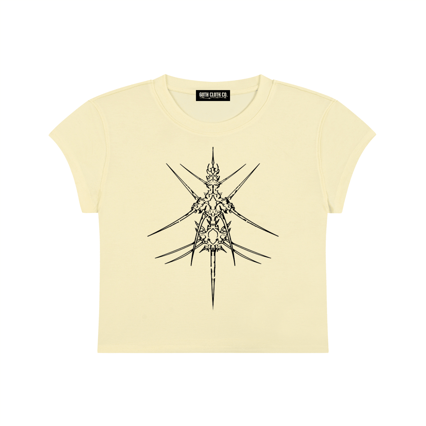 Divine Ruin Baby Tee - Goth Cloth Co.gymwear260730PODAA1046016