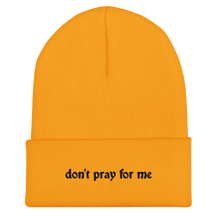 Don't Pray For Me Goth Knit Beanie - Goth Cloth Co.6287528_12882