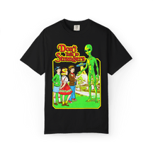 Don't Talk To Strangers Alien Comfy Tee - Goth Cloth Co.8492639_15114