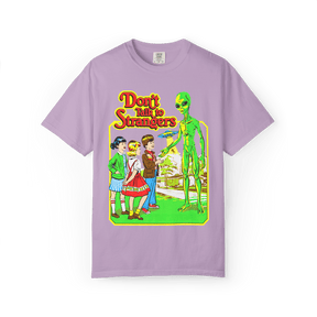 Don't Talk To Strangers Alien Comfy Tee - Goth Cloth Co.8492639_21257