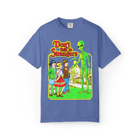 Don't Talk To Strangers Alien Comfy Tee - Goth Cloth Co.8492639_22076