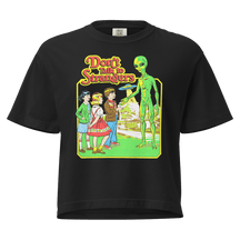 Don't Talk to Strangers Crop Top - Goth Cloth Co.2289214_22584