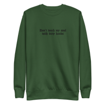 Don't Touch My Soul Embroidered Sweatshirt - Goth Cloth Co.5925472_16156