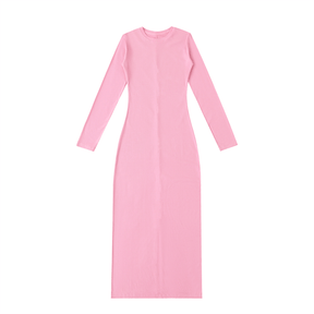 Dyed Washed Slit Maxi Dress - Goth Cloth Co.251217PODBQ0941011