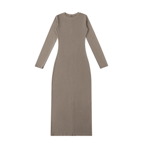 Dyed Washed Slit Maxi Dress - Goth Cloth Co.251217PODBQ0941016