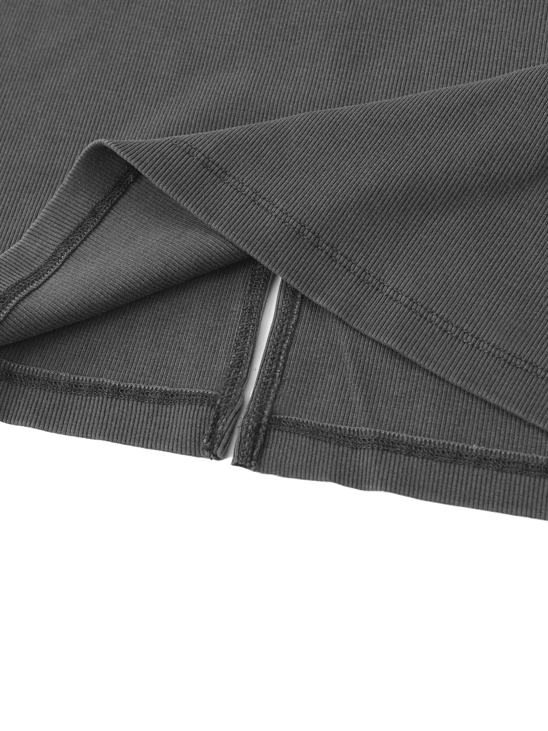 Dyed Washed Slit Maxi Dress - Goth Cloth Co.251217PODBQ0941021