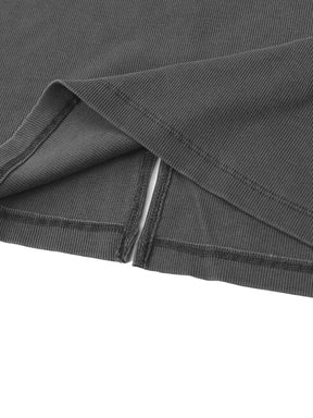 Dyed Washed Slit Maxi Dress - Goth Cloth Co.251217PODBQ0941021