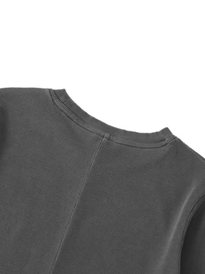 Dyed Washed Slit Maxi Dress - Goth Cloth Co.251217PODBQ0941021