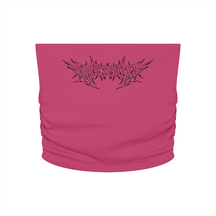 Delicate Metal Font Cropped Yoga Tube Top