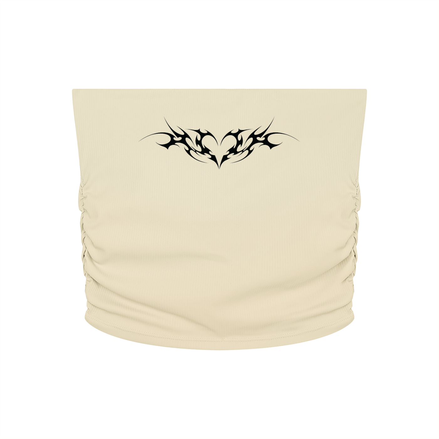 Venom Heart Cropped Yoga Tube Top
