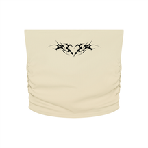 Venom Heart Cropped Yoga Tube Top