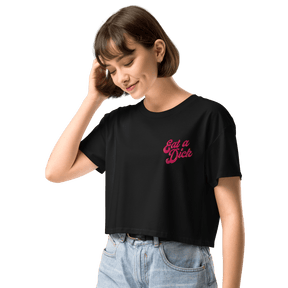 Eat A Dick Embroidered Crop Top - Goth Cloth Co.6904267_16094