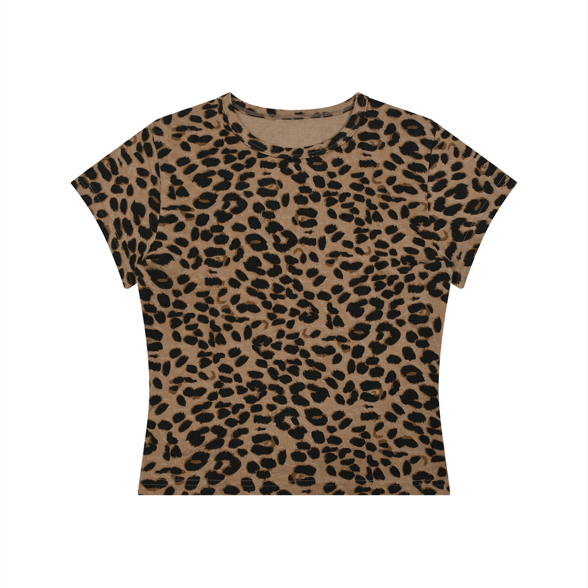 Leopard Print Baby Tee