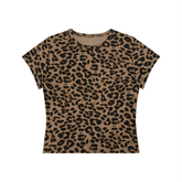 Leopard Print Baby Tee