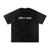 Elder Emo Acid Wash Oversized Tee - Goth Cloth Co.260108PODPQ0686001