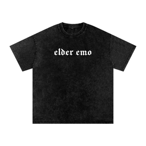 Elder Emo Acid Wash Oversized Tee - Goth Cloth Co.260108PODPQ0686001