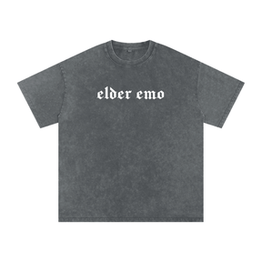 Elder Emo Acid Wash Oversized Tee - Goth Cloth Co.260108PODPQ0686019
