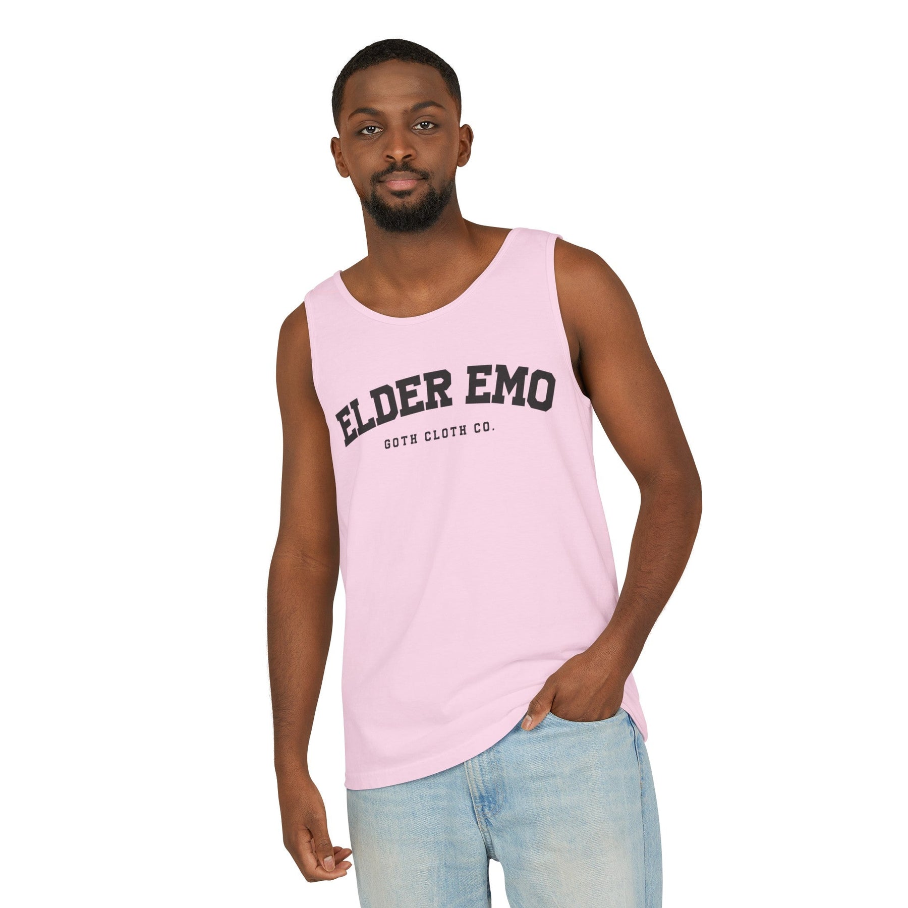 Elder Emo College Unisex Tank Top - Goth Cloth Co.Tank Top25090223284850804202