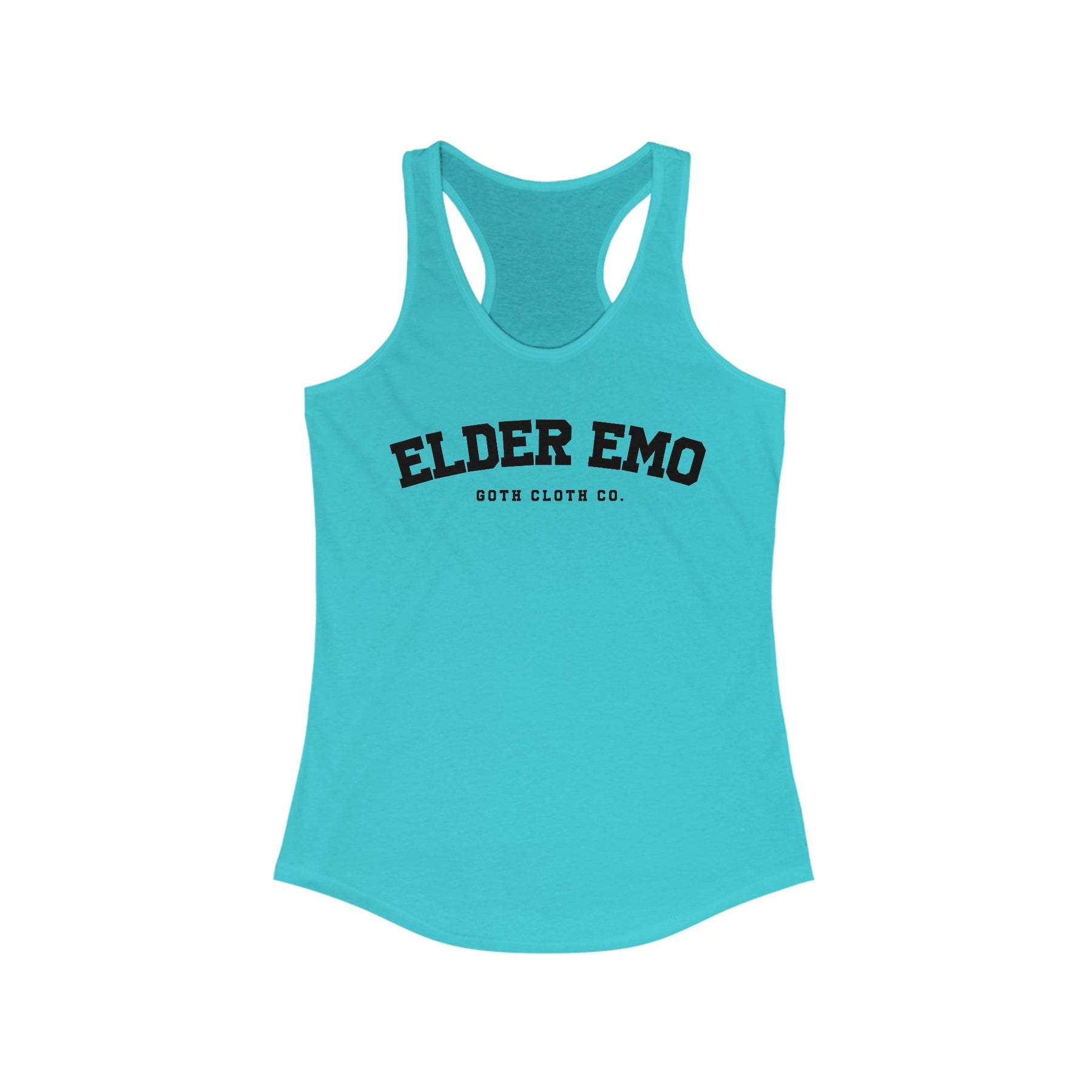 Elder Emo College Women's Racerback Tank - Goth Cloth Co.Tank Top17500919627007933986