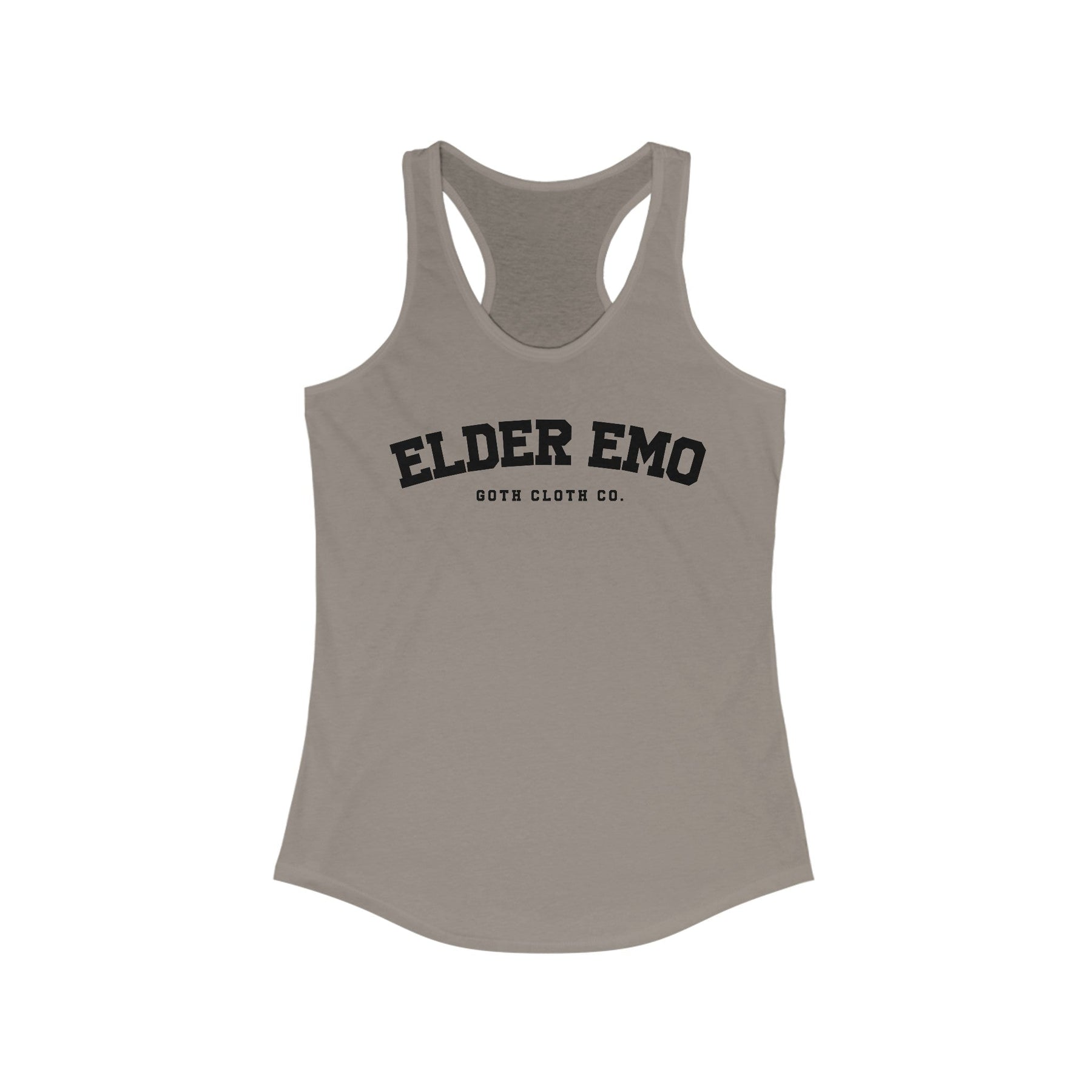 Elder Emo College Women's Racerback Tank - Goth Cloth Co.Tank Top66998630852011808239