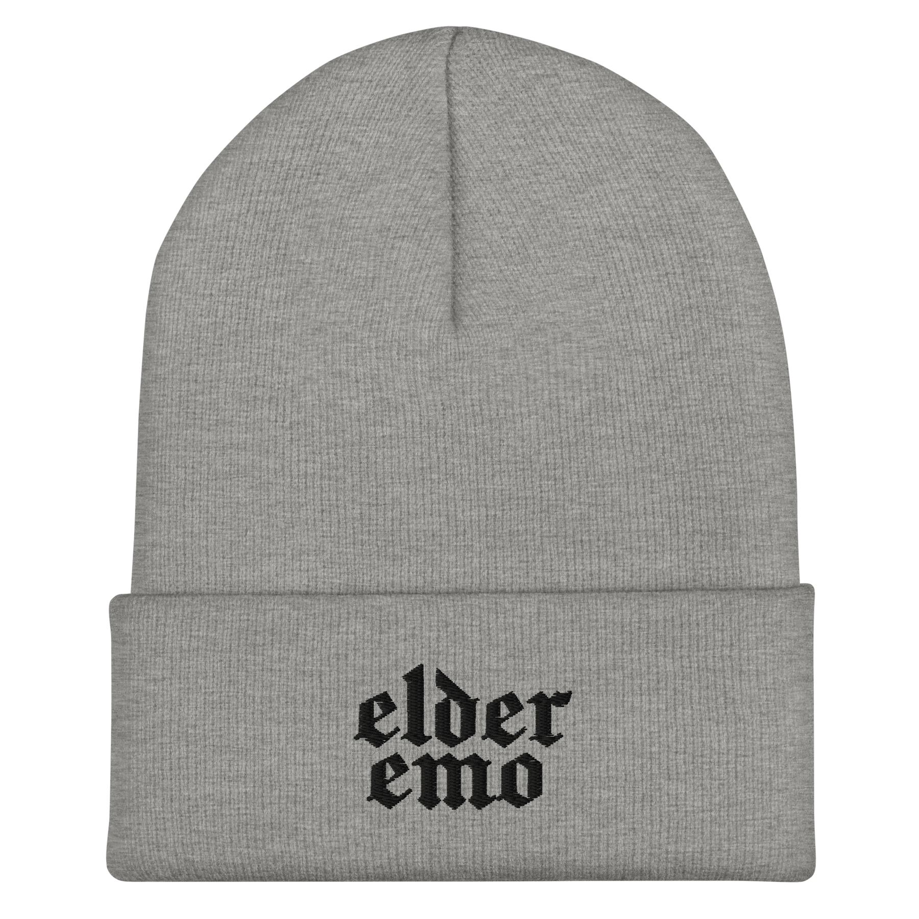 Elder Emo Embroidered Beanie - Goth Cloth Co.2160512_8937