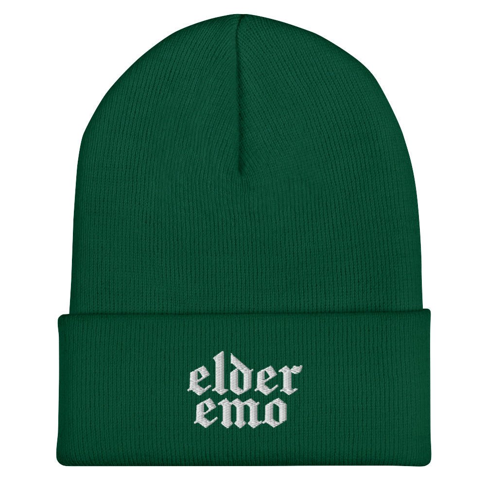 Elder Emo Embroidered Beanie - Goth Cloth Co.5703177_8941