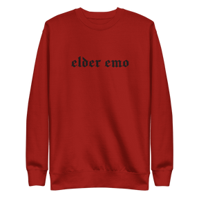 Elder Emo Embroidered Sweatshirt - Goth Cloth Co.4637339_13875