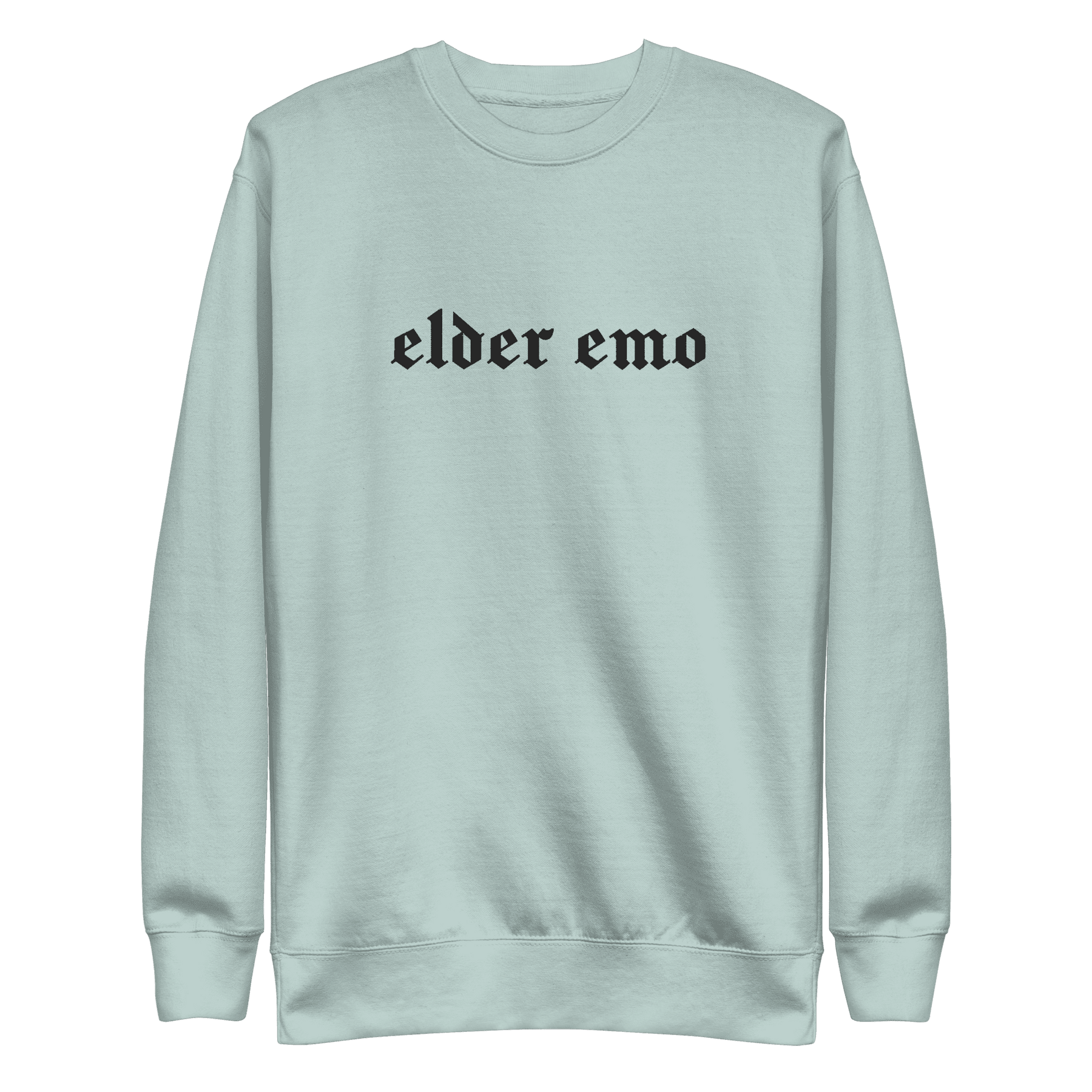 Elder Emo Embroidered Sweatshirt - Goth Cloth Co.4637339_13950