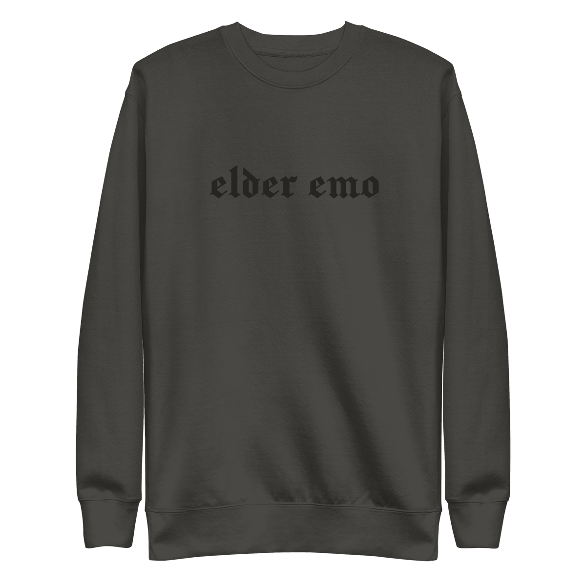 Elder Emo Embroidered Sweatshirt - Goth Cloth Co.4637339_20363