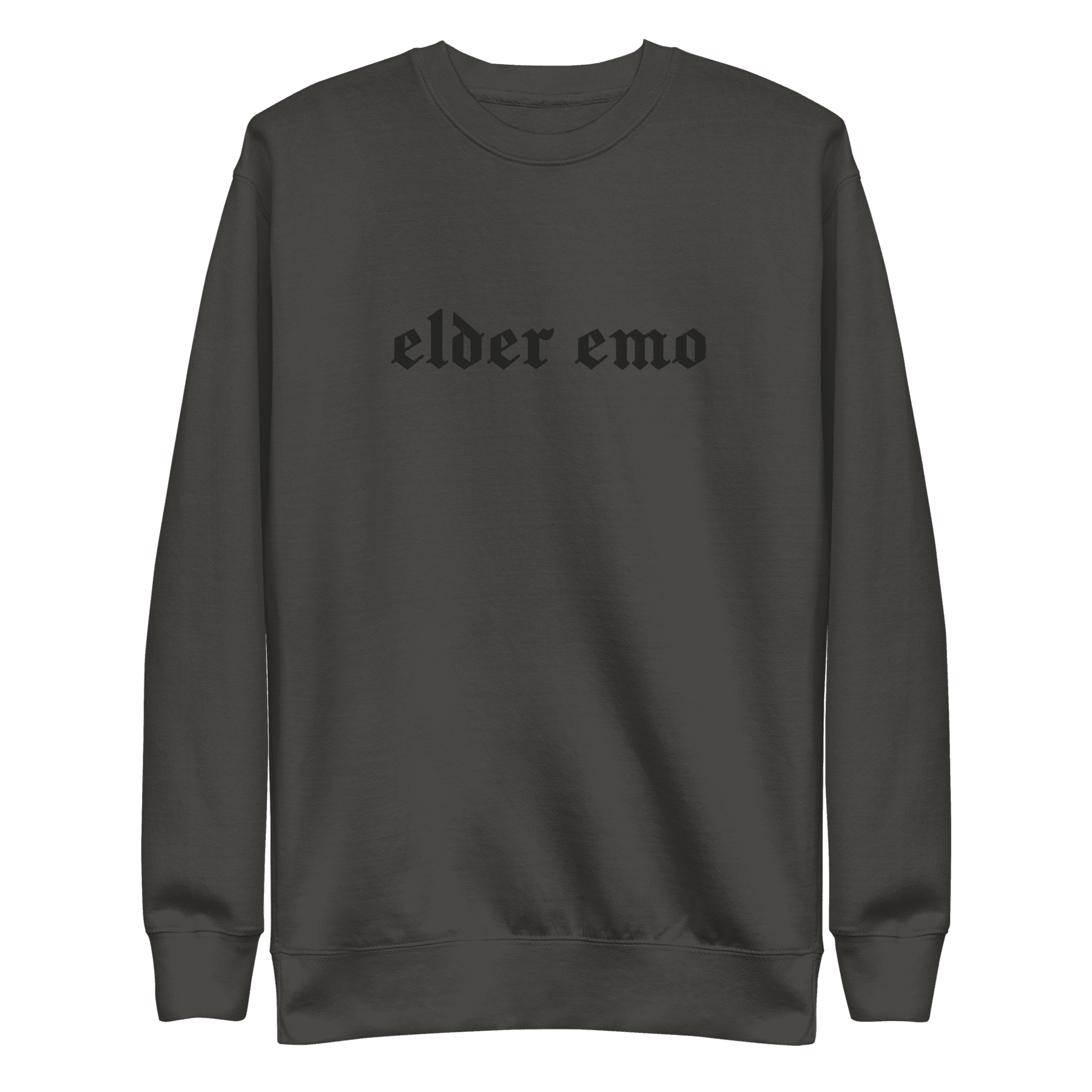 Elder Emo Embroidered Sweatshirt - Goth Cloth Co.4637339_20363