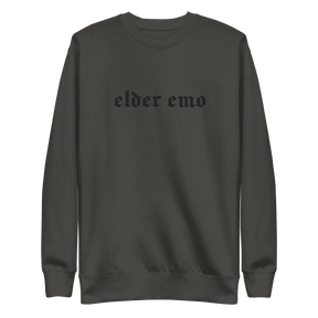 Elder Emo Embroidered Sweatshirt - Goth Cloth Co.4637339_20363