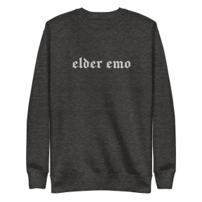 Elder Emo Embroidered Sweatshirt - Goth Cloth Co.7030142_11259